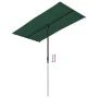 Garden umbrella with green aluminum pole 180x110 cm by vidaXL, Umbrellas - Ref: Foro24-47328, Price: 40,89 €, Discount: %