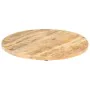 Runde Tischplatte aus massivem Mangoholz 25-27 mm 80 cm von vidaXL, Tischplatten - Ref: Foro24-286008, Preis: 108,21 €, Rabat...