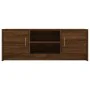 Engineered wood TV stand in brown oak, 102x30x37.5 cm by vidaXL, TV Furniture - Ref: Foro24-823260, Price: 53,07 €, Discount: %