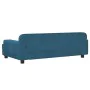 Blaues Samt Kinder Sofa 90x53x30 cm von vidaXL, Baby- und Kleinkindmöbel - Ref: Foro24-3196279, Preis: 91,29 €, Rabatt: %