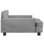 Children's sofa in light gray velvet 90x53x30 cm by vidaXL, Baby and Toddler Furniture - Ref: Foro24-3196280, Price: 86,16 €,...