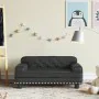 Black synthetic leather children's sofa 70x45x30 cm by vidaXL, Baby and Toddler Furniture - Ref: Foro24-3196300, Price: 72,47...