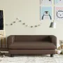 Kindersofa und Fußhocker aus braunem Kunstleder, 100x50x30cm von vidaXL, Baby- und Kleinkindmöbel - Ref: Foro24-3196416, Prei...