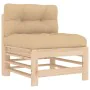 8-piece garden furniture set and solid wood cushions by vidaXL, Garden sets - Ref: Foro24-3185878, Price: 731,83 €, Discount: %