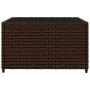 3-teiliges Gartenmöbel-Set und braune Kissen aus synthetischem Rattan von vidaXL, Outdoor-Sofas - Ref: Foro24-319827, Preis: ...