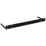 Black MDF floating wall shelf 120x23.5x3.8 cm by vidaXL, Shelves and shelves - Ref: Foro24-323841, Price: 32,95 €, Discount: %