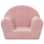 Rosafarbenes Kindersofa aus weichem Plüsch von vidaXL, Baby- und Kleinkindmöbel - Ref: Foro24-341766, Preis: 42,88 €, Rabatt: %