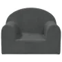 Anthracite gray soft plush children's sofa by vidaXL, Baby and Toddler Furniture - Ref: Foro24-341787, Price: 27,36 €, Discou...