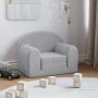 Hellgraues Kinderschlafsofa aus weichem Plüsch von vidaXL, Baby- und Kleinkindmöbel - Ref: Foro24-341798, Preis: 39,80 €, Rab...