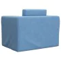 Blue soft plush children's sofa bed by vidaXL, Baby and Toddler Furniture - Ref: Foro24-341849, Price: 30,53 €, Discount: %