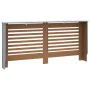 Anthrazitgraue MDF-Heizkörperabdeckung 172x19x81,5 cm von vidaXL, Zubehör für Heizkörper - Ref: Foro24-288188, Preis: 87,51 €...