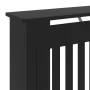 Black MDF radiator cover 78 cm by vidaXL, Accessories for heating radiators - Ref: Foro24-325560, Price: 76,11 €, Discount: %