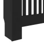 Black MDF radiator cover 78 cm by vidaXL, Accessories for heating radiators - Ref: Foro24-325560, Price: 76,11 €, Discount: %