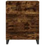 Tall smoked oak plywood sideboard 69.5x34x180 cm by vidaXL, Sideboards - Ref: Foro24-3189410, Price: 166,59 €, Discount: %