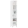 Tall white plywood sideboard 34.5x32.5x180 cm by vidaXL, Sideboards - Ref: Foro24-3189797, Price: 82,29 €, Discount: %