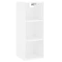 Tall white plywood sideboard 34.5x32.5x180 cm by vidaXL, Sideboards - Ref: Foro24-3189797, Price: 82,29 €, Discount: %