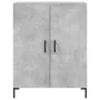 Concrete gray plywood tall sideboard 69.5x34x180 cm by vidaXL, Sideboards - Ref: Foro24-3195679, Price: 150,79 €, Discount: %