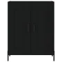 Hohes Sideboard Sperrholz schwarz 69,5x34x180 cm von vidaXL, Sideboards - Ref: Foro24-3199690, Preis: 171,02 €, Rabatt: %