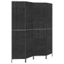 4-panel black water hyacinth screen 163x180 cm by vidaXL, Room dividers - Ref: Foro24-355196, Price: 108,39 €, Discount: %