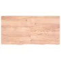 Light brown treated oak wood table top 120x60x(2-4) cm by vidaXL, Table tops - Ref: Foro24-3156375, Price: 144,43 €, Discount: %