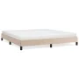 Cappuccino synthetic leather bed frame 180x200 cm by vidaXL, Beds and slatted bases - Ref: Foro24-346921, Price: 135,28 €, Di...