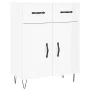 High glossy white plywood sideboard 69.5x34x180 cm by vidaXL, Sideboards - Ref: Foro24-3200547, Price: 135,50 €, Discount: %