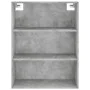 Concrete gray plywood tall sideboard 69.5x34x180 cm by vidaXL, Sideboards - Ref: Foro24-3200493, Price: 131,81 €, Discount: %