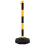 Barrier set with posts and plastic chain 10 m by vidaXL, Road and traffic signs - Ref: Foro24-150958, Price: 126,48 €, Discou...