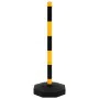 Barrier set with posts and plastic chain 10 m by vidaXL, Road and traffic signs - Ref: Foro24-150958, Price: 126,48 €, Discou...