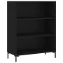 Tall black plywood sideboard 69.5x34x180 cm by vidaXL, Sideboards - Ref: Foro24-3196068, Price: 134,79 €, Discount: %