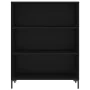 Tall black plywood sideboard 69.5x34x180 cm by vidaXL, Sideboards - Ref: Foro24-3196068, Price: 134,79 €, Discount: %