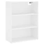 Tall white plywood sideboard 69.5x34x180 cm by vidaXL, Sideboards - Ref: Foro24-3200513, Price: 146,68 €, Discount: %