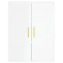 High glossy white plywood sideboard 69.5x34x180 cm by vidaXL, Sideboards - Ref: Foro24-3199995, Price: 168,36 €, Discount: %