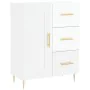 High glossy white plywood sideboard 69.5x34x180 cm by vidaXL, Sideboards - Ref: Foro24-3199995, Price: 168,36 €, Discount: %