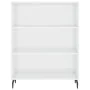 Tall white glossy plywood sideboard 69.5x34x180 cm by vidaXL, Sideboards - Ref: Foro24-3198739, Price: 152,07 €, Discount: %