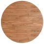 Round light brown oak wood table top Ø80x1.5 cm by vidaXL, Table tops - Ref: Foro24-342963, Price: 94,77 €, Discount: %