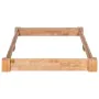 Solid oak wood bed frame 120x200 cm by vidaXL, Beds and slatted bases - Ref: Foro24-247257, Price: 167,32 €, Discount: %