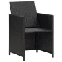 Garden chairs 4 units black synthetic rattan by vidaXL, Garden chairs - Ref: Foro24-316745, Price: 229,61 €, Discount: %