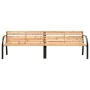 Double garden bench 241 cm Chinese fir wood by vidaXL, garden benches - Ref: Foro24-317123, Price: 191,11 €, Discount: %