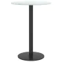 White tempered glass marble design table top Ø30x0.8 cm by vidaXL, Table tops - Ref: Foro24-322245, Price: 16,92 €, Discount: %