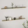 Wall shelves 2 units Sonoma oak 115x9x3 cm by vidaXL, Shelves and shelves - Ref: Foro24-326683, Price: 30,64 €, Discount: %