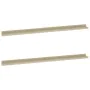 Wall shelves 2 units Sonoma oak 115x9x3 cm by vidaXL, Shelves and shelves - Ref: Foro24-326683, Price: 30,64 €, Discount: %