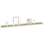 Wall shelves 2 units Sonoma oak 115x9x3 cm by vidaXL, Shelves and shelves - Ref: Foro24-326683, Price: 30,64 €, Discount: %