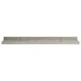 Wall shelves 2 units concrete gray 60x9x3 cm by vidaXL, Shelves and shelves - Ref: Foro24-326700, Price: 20,44 €, Discount: %