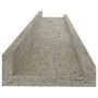 Wall shelves 2 units concrete gray 60x9x3 cm by vidaXL, Shelves and shelves - Ref: Foro24-326700, Price: 20,44 €, Discount: %