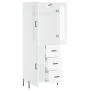 Tall white plywood sideboard 69.5x34x180 cm by vidaXL, Sideboards - Ref: Foro24-3198473, Price: 188,24 €, Discount: %