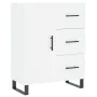 Tall white plywood sideboard 69.5x34x180 cm by vidaXL, Sideboards - Ref: Foro24-3198489, Price: 186,47 €, Discount: %