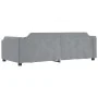 Hellgraues Schlafsofa aus Stoff, 90 x 200 cm von vidaXL, Betten und Lattenroste - Ref: Foro24-354205, Preis: 243,61 €, Rabatt: %