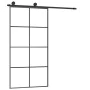 Schiebetür-Glasbeschlag-Set ESG-Aluminium 102,5x205 cm von vidaXL, Türen für zu Hause - Ref: Foro24-3152143, Preis: 324,44 €,...