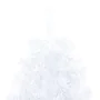 Half artificial Christmas tree with white PVC support 180 cm by vidaXL, Christmas trees - Ref: Foro24-328419, Price: 39,94 €,...